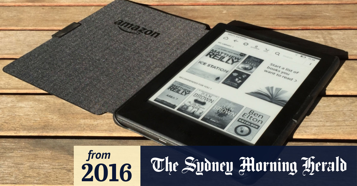 Hands on Amazon Kindle Touch (2016) eBook reader